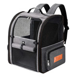 Mochila Transportadora De Mascotas Plegable Lucy 42x64x32