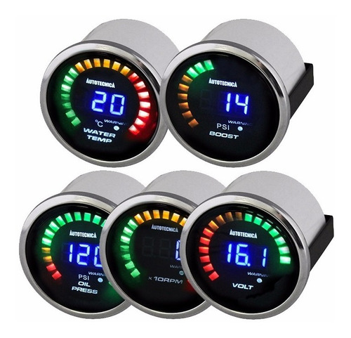 Medidor Wideband Afr Led Digital Tuning Tacometro Universal 