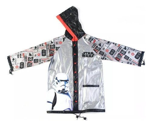 Piloto Infantil Impermeable Star Wars Wabro - Sharif Express