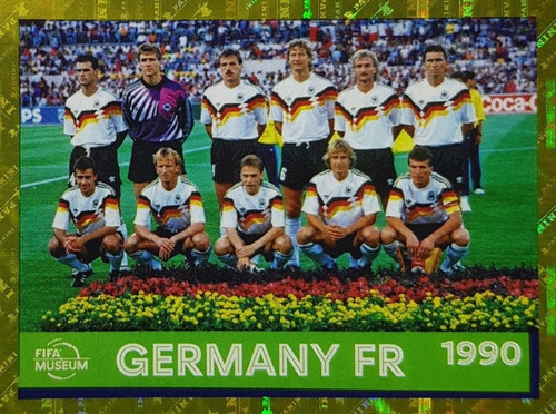 Figurinha Museu Fifa Seleção Alemanha 1990 Fwc 26 Copa 2022