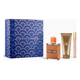 Ch Men Insignia Leather Edp 100ml + Edp 10ml + Sb 100ml