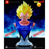 Archivo Stl Impresión 3d - Dragon Ball - Majin Vegeta Bust