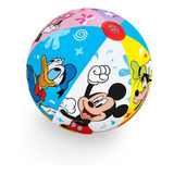 Pelota De Playa Inflable Mickey Mouse Multicolor Bestway