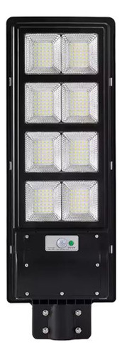 Lámpara Led Solar 200w Y Sensor De Movimiento Control Remoto