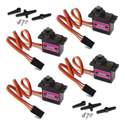4 Servomotor Micro Mg90s 2.2kg Servo Motor Arduino Pic 180°