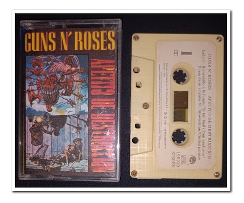 Guns And Roses, Cassette