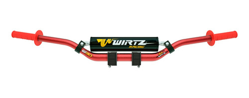 Manubrio Wirtz® W3d 28mm Fatbar + Anclajes + Puños 