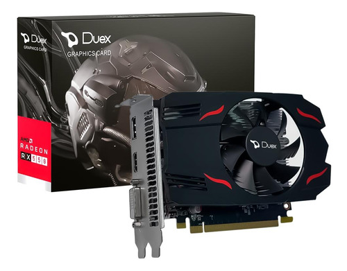 Placa De Vídeo Rx 550 Duex Amd Radeon 4gb Ddr5 - Dxrx5504gb