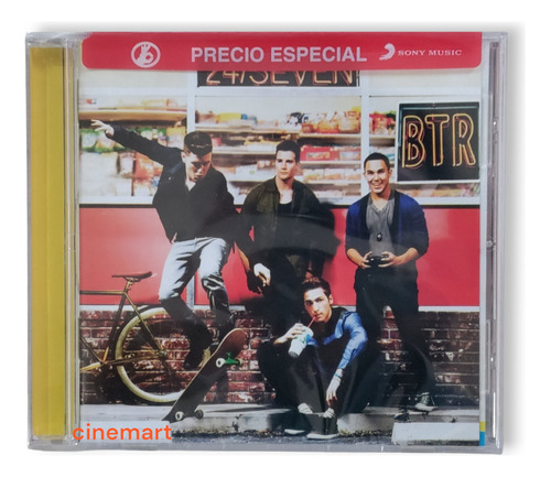 Big Time Rush Btr 24 / Seven 7 Deluxe Disco Cd Nuevo