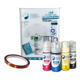 Kit Para Sublimar Papel, Tinta Y Cinta Térmica Color Make