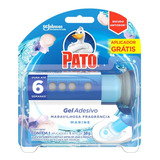 Detergente Sanitário Gel Adesivo Marine 38g Com Aplicador Pato
