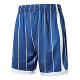 Pantalones Cortos De Baloncesto De Hombre A Rayas