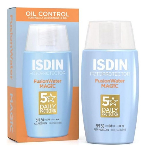 Fotoprotector Isdin Fusion Water Oil Free Efecto Mate 50ml