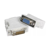 4 Conector Adaptador Dvi 24+5 Pinos Macho Para Vga 15 Pinos