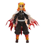 Figura De Acción Figma 553 Demon Slayer Kyojuro Rengoku De J