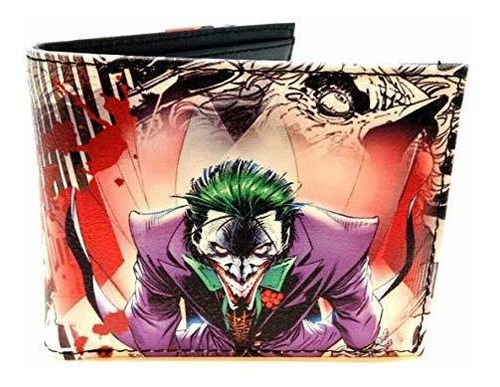 Billetera Hombre Dc Comics The Joker Pu°faux Leather