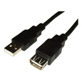 Alargue Usb 2.0 Mallado Con Filtro De 3 Metros Macho Hembra