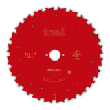 Disco De Serra Circular 250mm Madeira Fr23w001t Freud Cor Vermelho