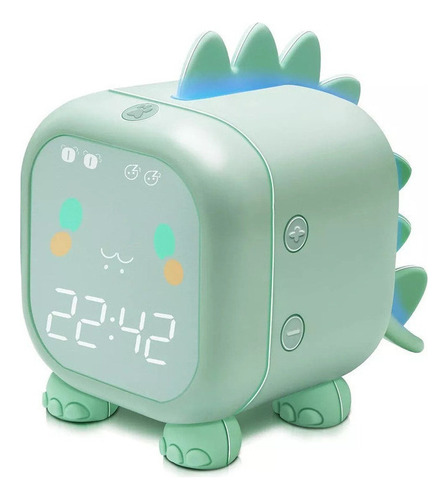 Despertador Digital Con Dinosaurios Para Dormitorio Infantil