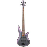 Bajo Eléctrico Ibanez Sr500e Black Aurora Burst Gloss, Acabado De Bajo Eléctrico, Violeta Oscuro, Acabado De Cuerpo Barnizado, Guía Para La Mano Derecha, Cantidad De 4