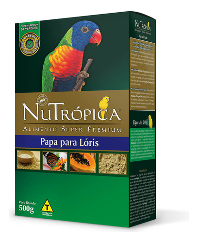 Nutrópica Papa Para Lóris - 500g