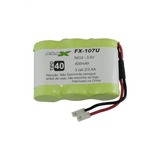 Bat. Telefone Sem Fio 2/3aa 3,6v 400mah Plug Universal