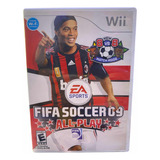 Jogo Fifa Soccer 09 All-play Wii Original Seminovo Perfeito