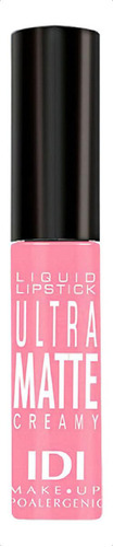 Labial Líquido Ultra Matte Creamy Hipoalergénico Idi Make Up Color 13 - Pure Pink