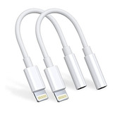 Cable Adaptador Lightning Para iPhone A Auricular 3,5 Mm!!!!