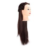 Maniquí De Cabeza Para Peinar El Cabello, Práctica De Trenza