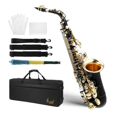 Saxofón Alto Lade Mi Bemol 65cm Dorado con Estuche y Accesorios | Meses sin interés