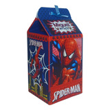 20 Caixinha Milk Homem Aranha Lembrancinha Festa Infantil 