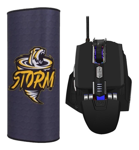 Pack Gamer Storm: Mouse X12 + Mouse Pad 75x35cm | Sipo