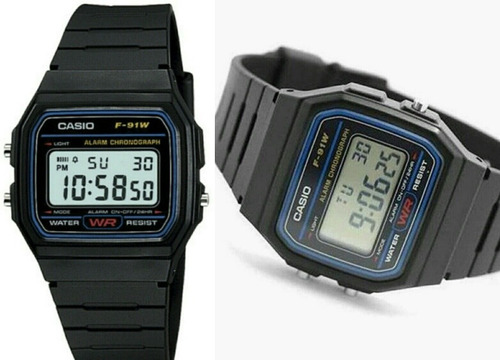 Reloj Casio Digital Clásico Vintage Unisex F91 Origi Caballi