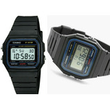 Reloj Casio Digital Clásico Vintage Unisex F91 Origi Caballi