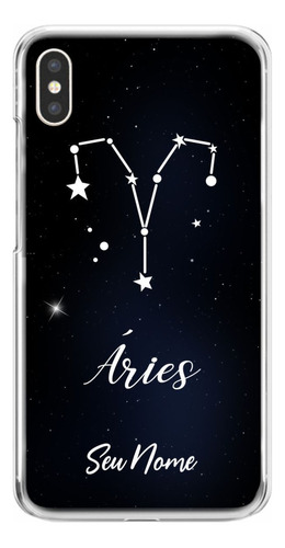 Capa Capinha Personalizada Nome Astrologia Signo Aries