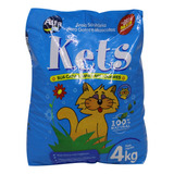 Areia Sanitária Para Gato 4kg Cada Kets