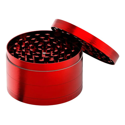 Grinder Metalico Grande Para Hierba Especias 7 Colores 75mm Color Rojo | Envío gratis