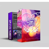 Wedding Title Text After Effects Textos Titulos Boda +500