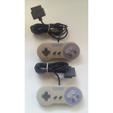 Controle Original Super Nes Lote 2 Peças Controle Snes