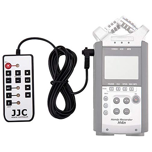 Control Remoto Por Cable H4n Zoom H4n Y H4n Pro All Bla...