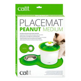 Cat It Alfombra Protectora Para Fuente Y Plato Verde