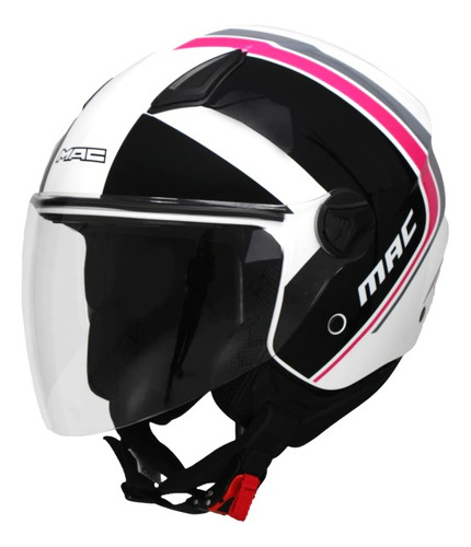 Casco Abierto Para Moto - Mac Beat Cyrus Motodata