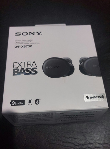 Auriculares Sony Extra Bass Wf-xb700