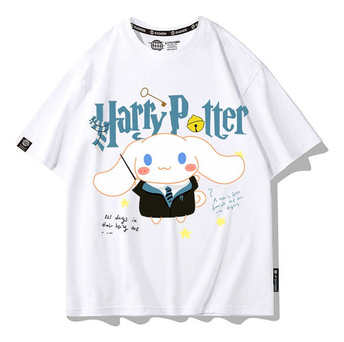 Playera De Manga Corta Con Estampado Cinnamoroll Cos Harry