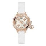 Reloj Guess Para Mujer Casual Ladies Dama Correa Blanco