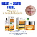 Vitamina C Y Ac. Hialuronico Crema+ Serum Facial Antimanchas