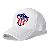 Gorra Trucker Junior Barranquilla  Futbol White