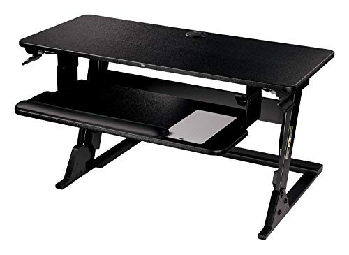 3m Precision Standing Desk, Convert Desk To Sit Stand Desk, 