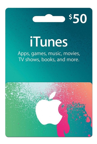 Tarjeta Itunes Apps Store 50 Usd Original Entrega Inmediata